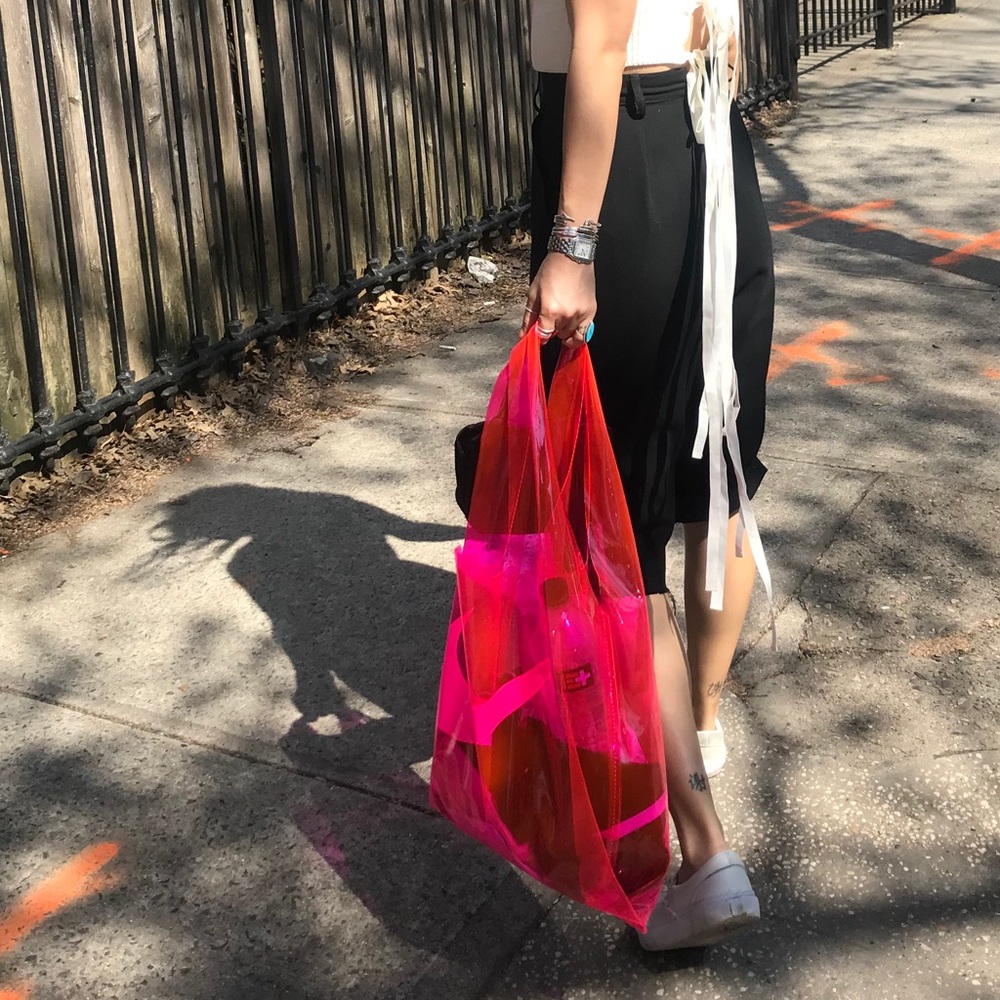 Nike PVC shopping bag